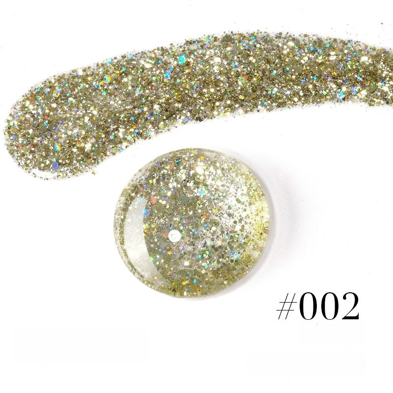 DANZHIHE 12g Ice Crystal Diamond Glitter Gel Polish T4712