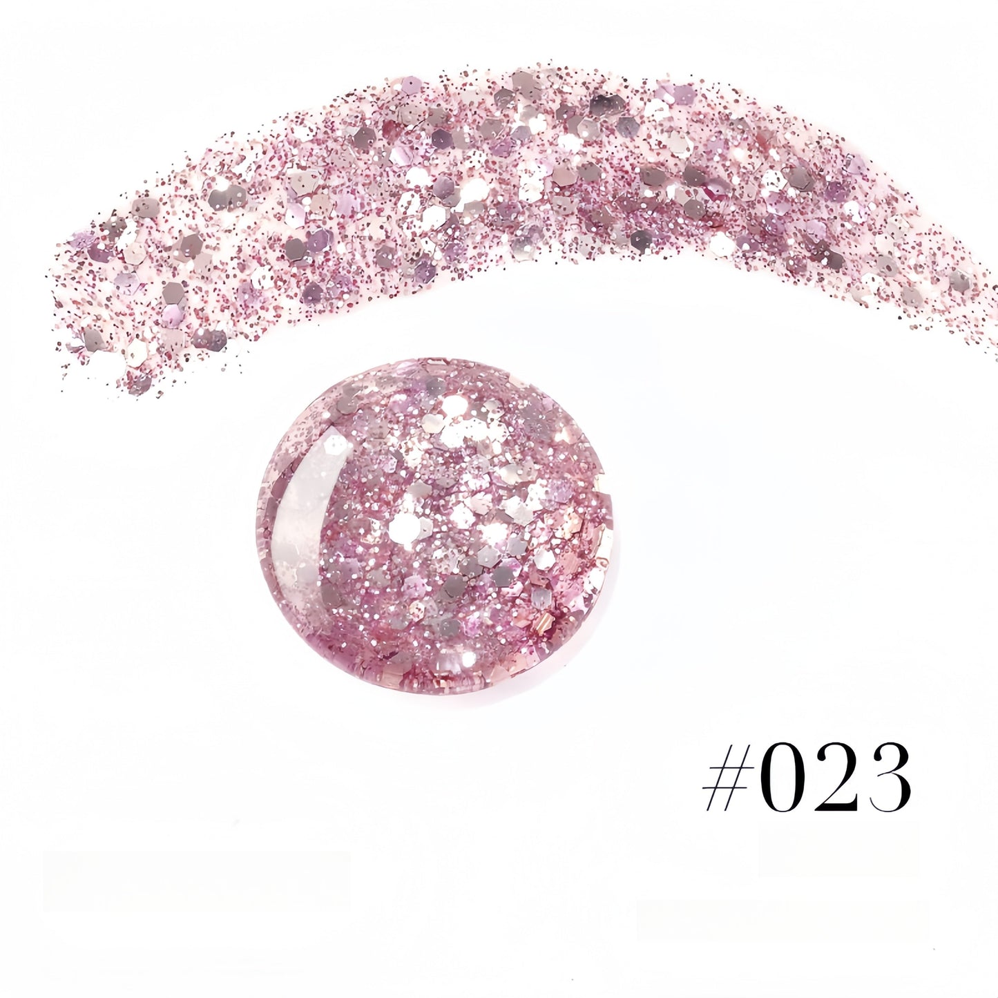 DANZHIHE 12g Ice Crystal Diamond Glitter Gel Polish T4712