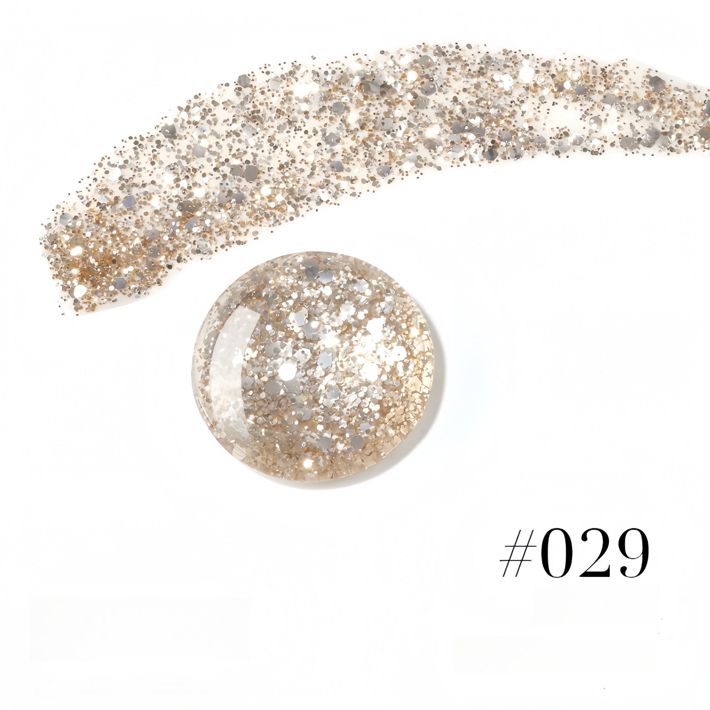 DANZHIHE 12g Ice Crystal Diamond Glitter Gel Polish T4712