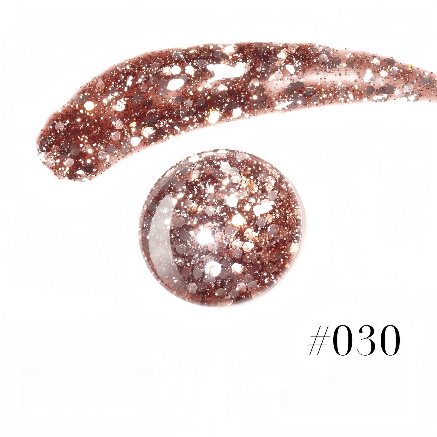 DANZHIHE 12g Ice Crystal Diamond Glitter Gel Polish T4712