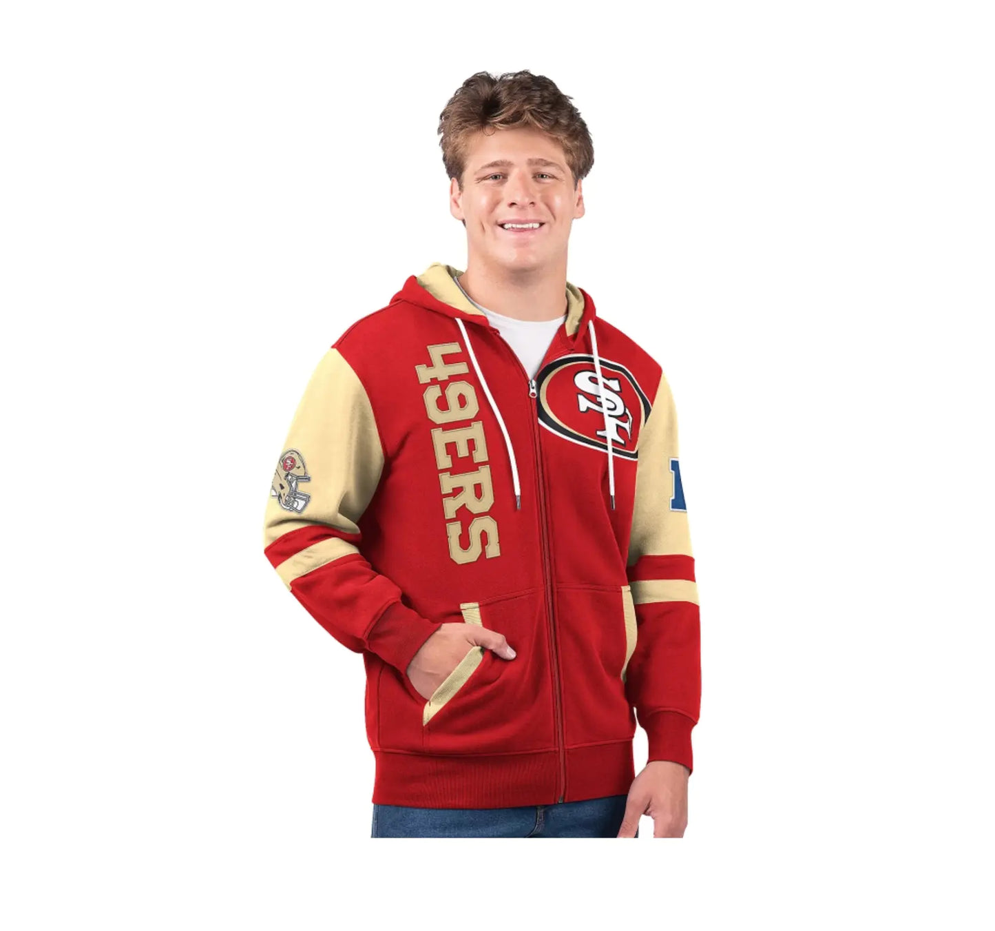 Last day of clearance!!💝Buy 2 Get 2 Free✨NFL Full Zip Hooded Sweatshirt
