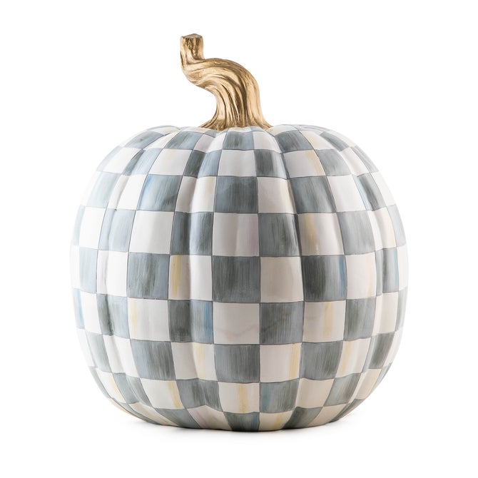 【🎉Factory Direct Clearout Sale】MacKenzie- Childs Medium Stripe and Large Check Pumpkins