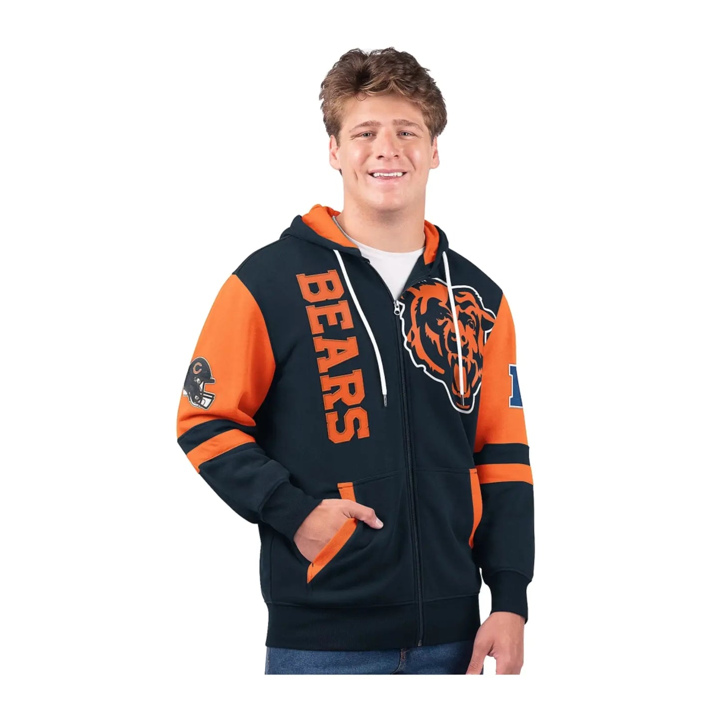 Last day of clearance!!💝Buy 2 Get 2 Free✨NFL Full Zip Hooded Sweatshirt
