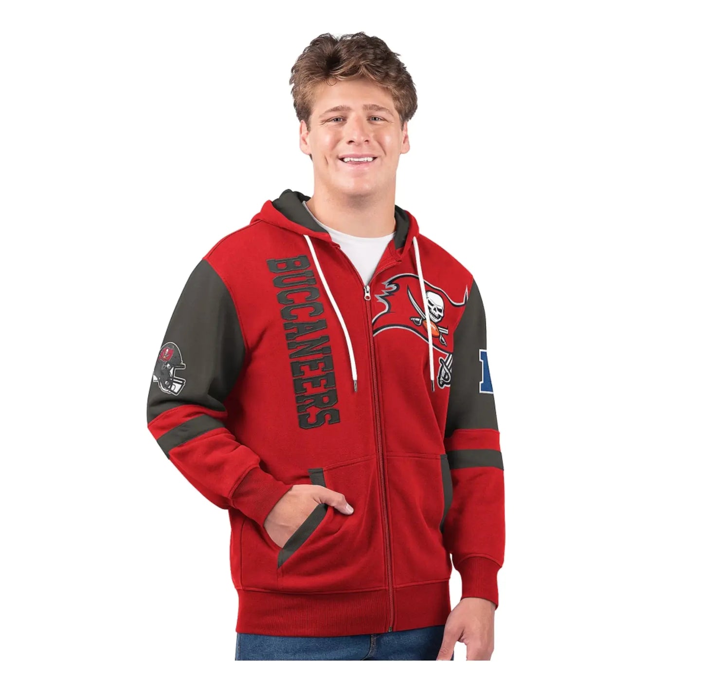 Last day of clearance!!💝Buy 2 Get 2 Free✨NFL Full Zip Hooded Sweatshirt