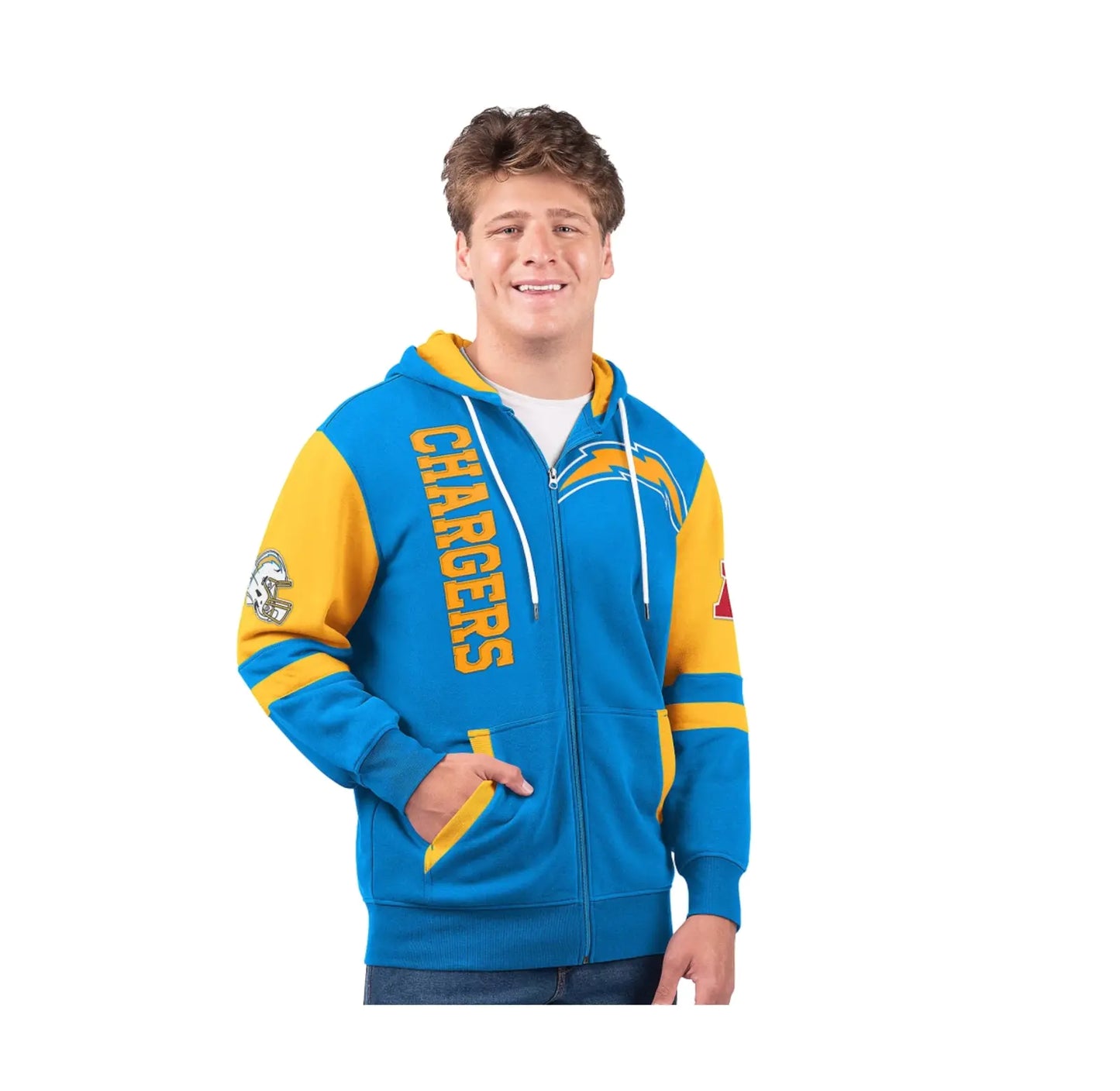 Last day of clearance!!💝Buy 2 Get 2 Free✨NFL Full Zip Hooded Sweatshirt