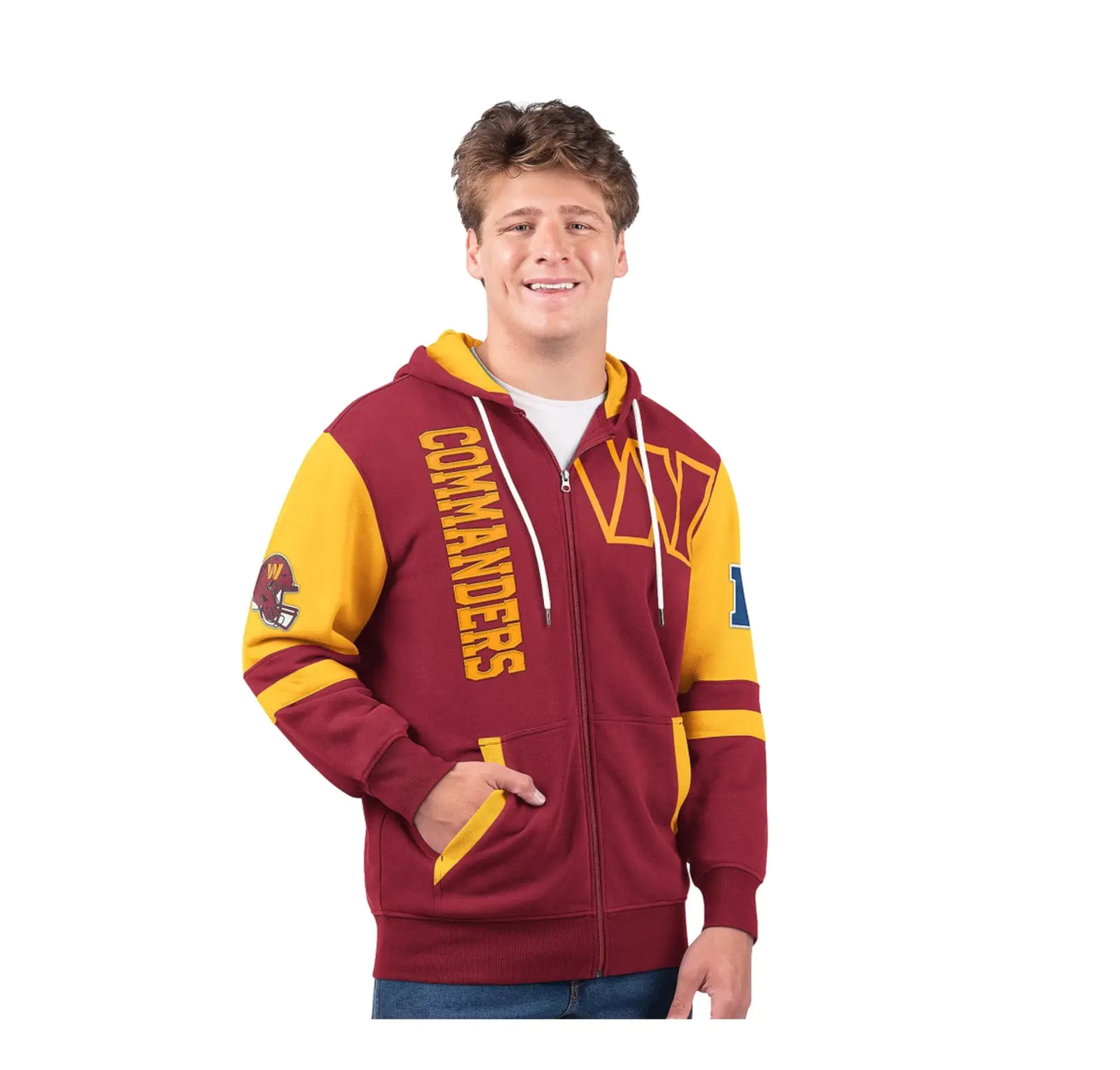 Last day of clearance!!💝Buy 2 Get 2 Free✨NFL Full Zip Hooded Sweatshirt