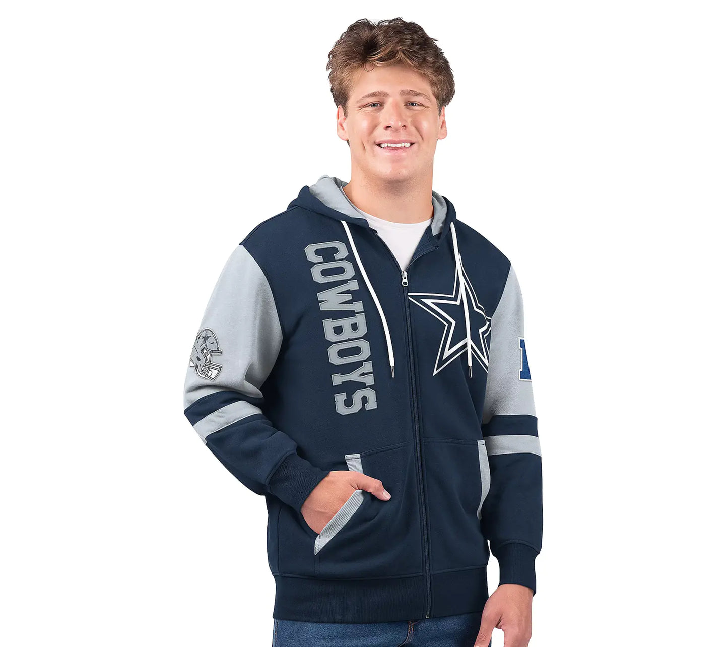 Last day of clearance!!💝Buy 2 Get 2 Free✨NFL Full Zip Hooded Sweatshirt