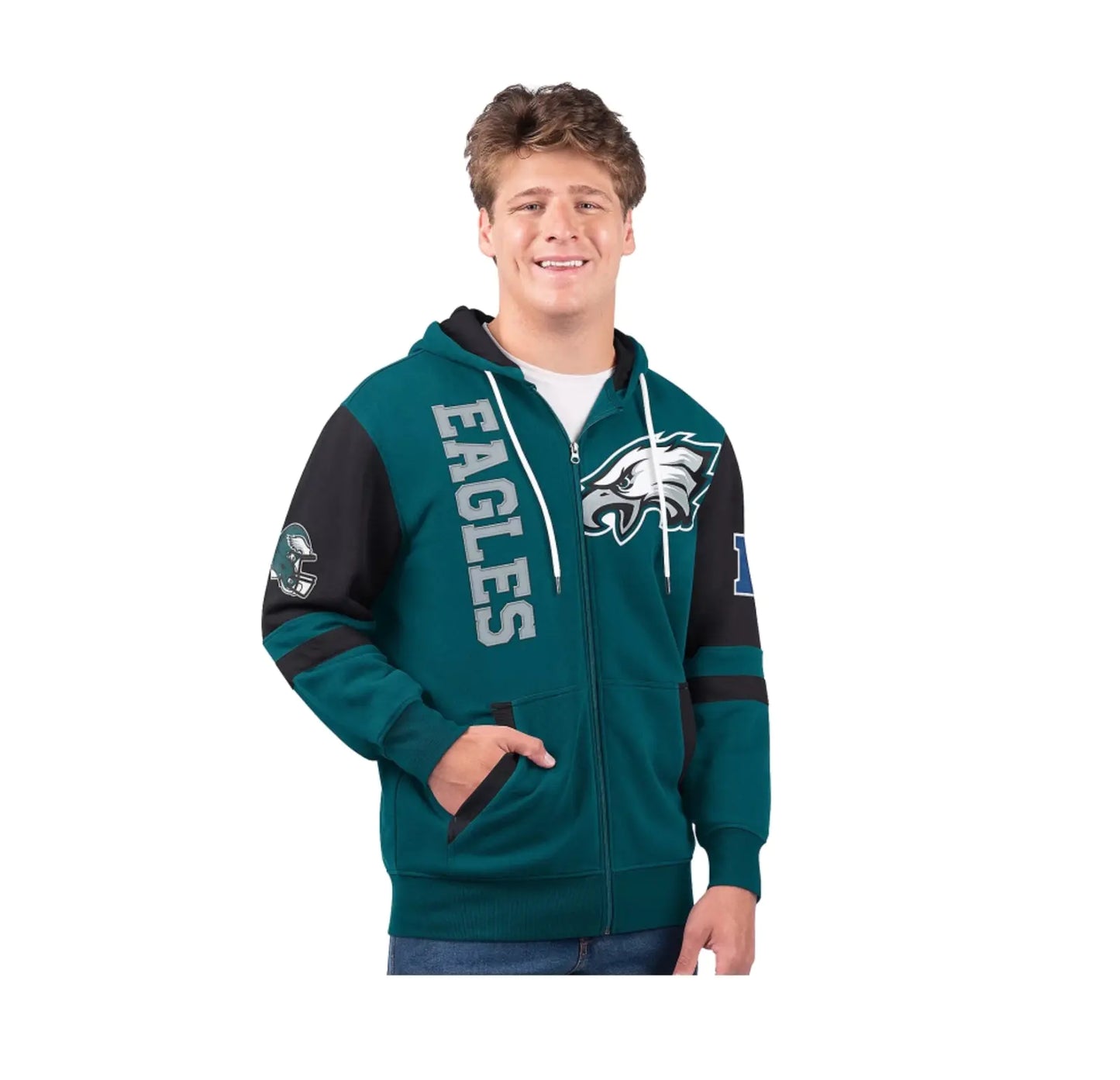 Last day of clearance!!💝Buy 2 Get 2 Free✨NFL Full Zip Hooded Sweatshirt