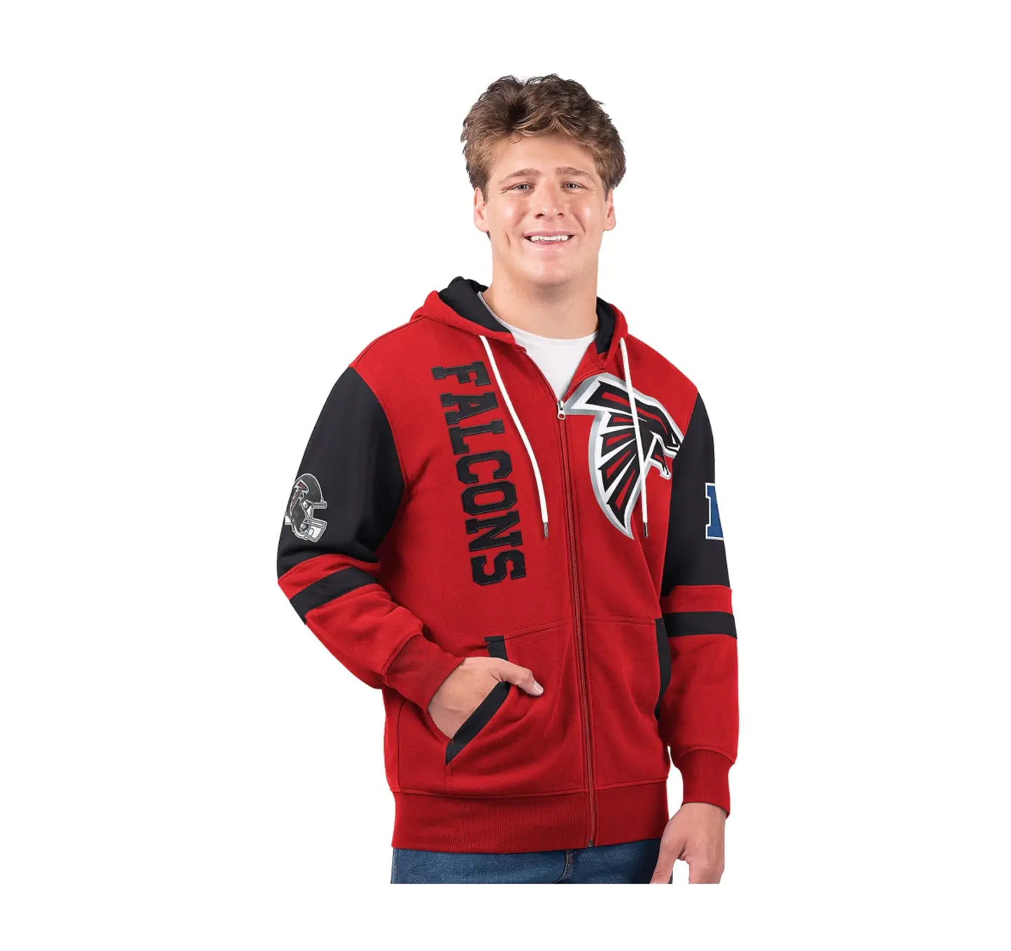 Last day of clearance!!💝Buy 2 Get 2 Free✨NFL Full Zip Hooded Sweatshirt