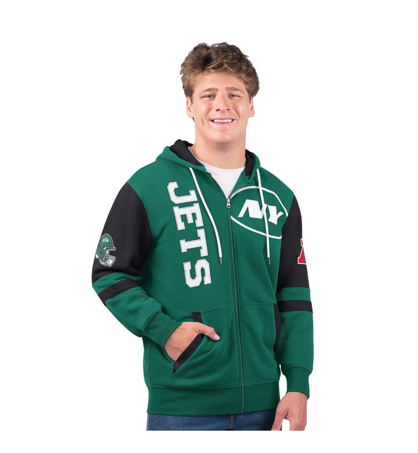 Last day of clearance!!💝Buy 2 Get 2 Free✨NFL Full Zip Hooded Sweatshirt
