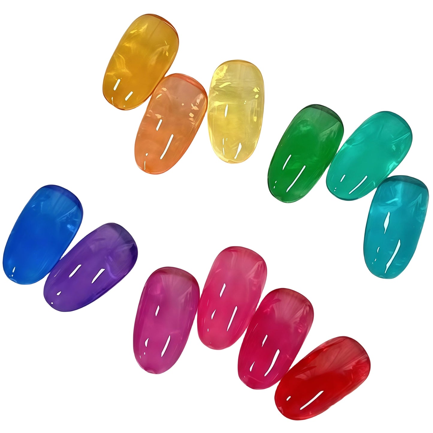 DANZHIHE 12g Rainbow Glass Gel Polish T4713