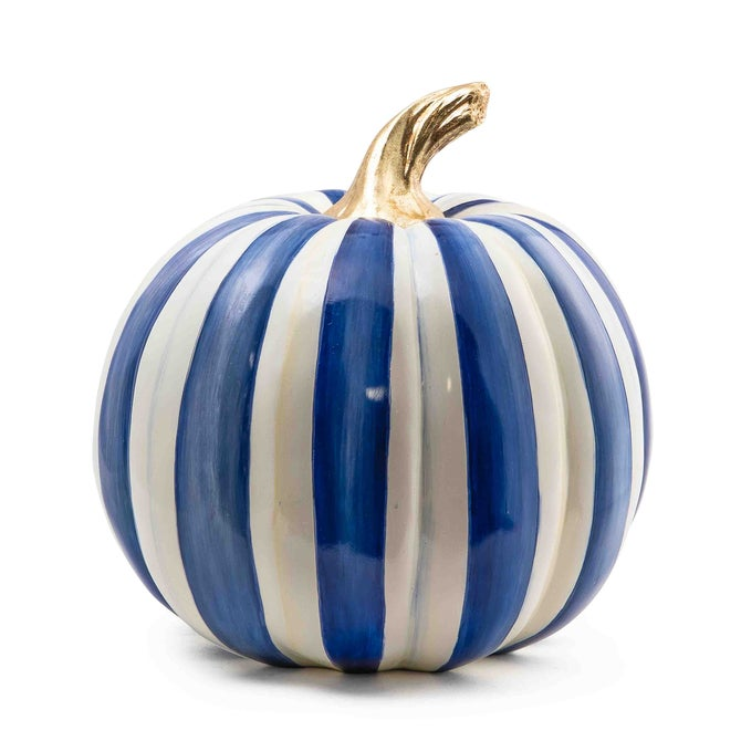 【🎉Factory Direct Clearout Sale】MacKenzie- Childs Medium Stripe and Large Check Pumpkins