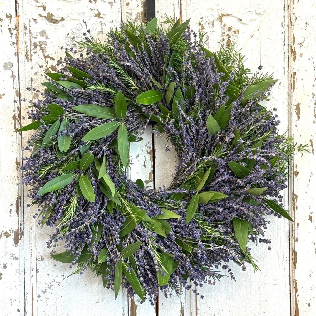 Fragrant Lavender, Rosemary, Bay Wreath