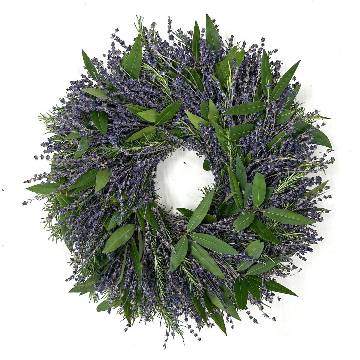 Fragrant Lavender, Rosemary, Bay Wreath