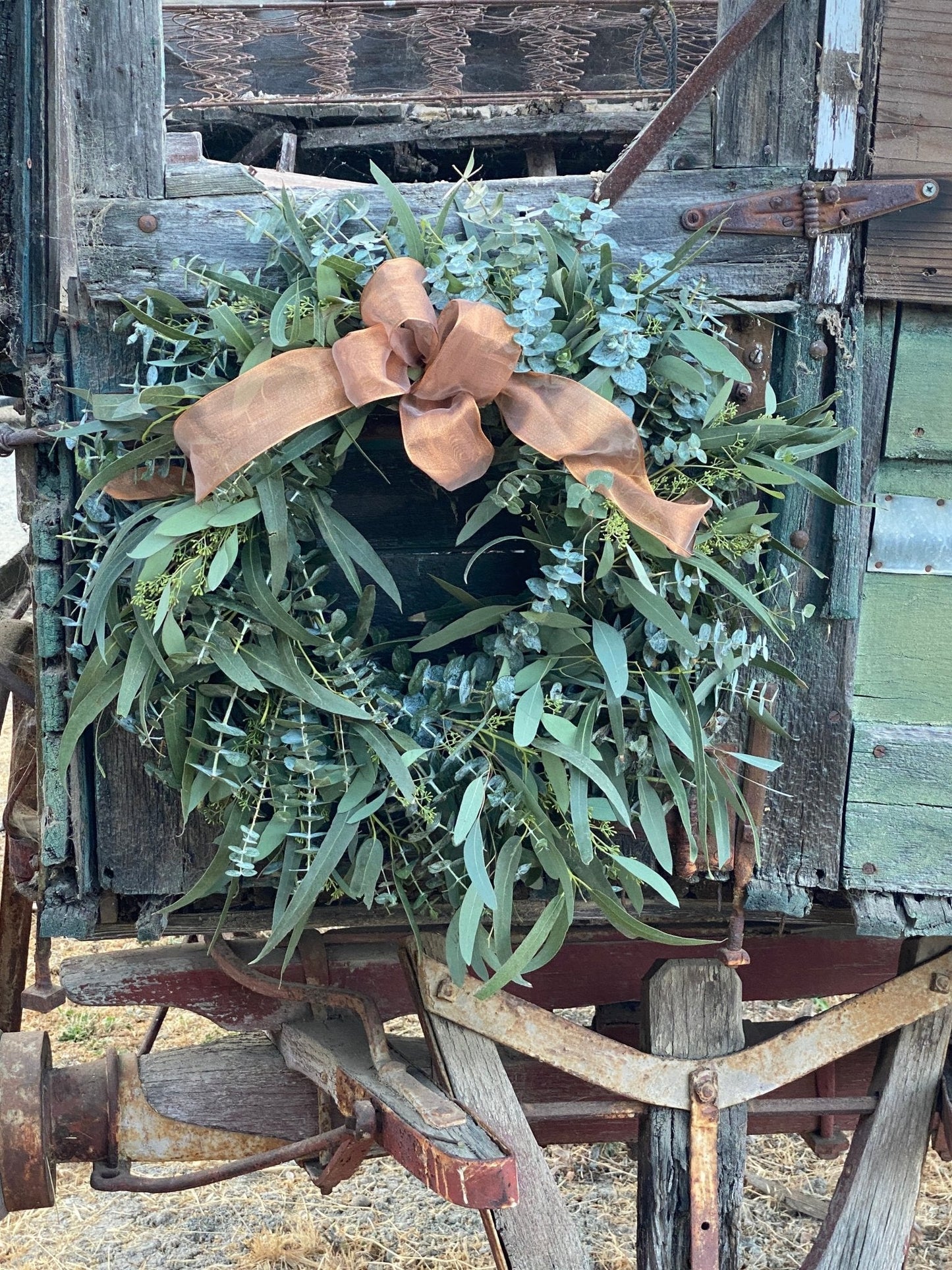 Mixed Eucalyptus Wreath