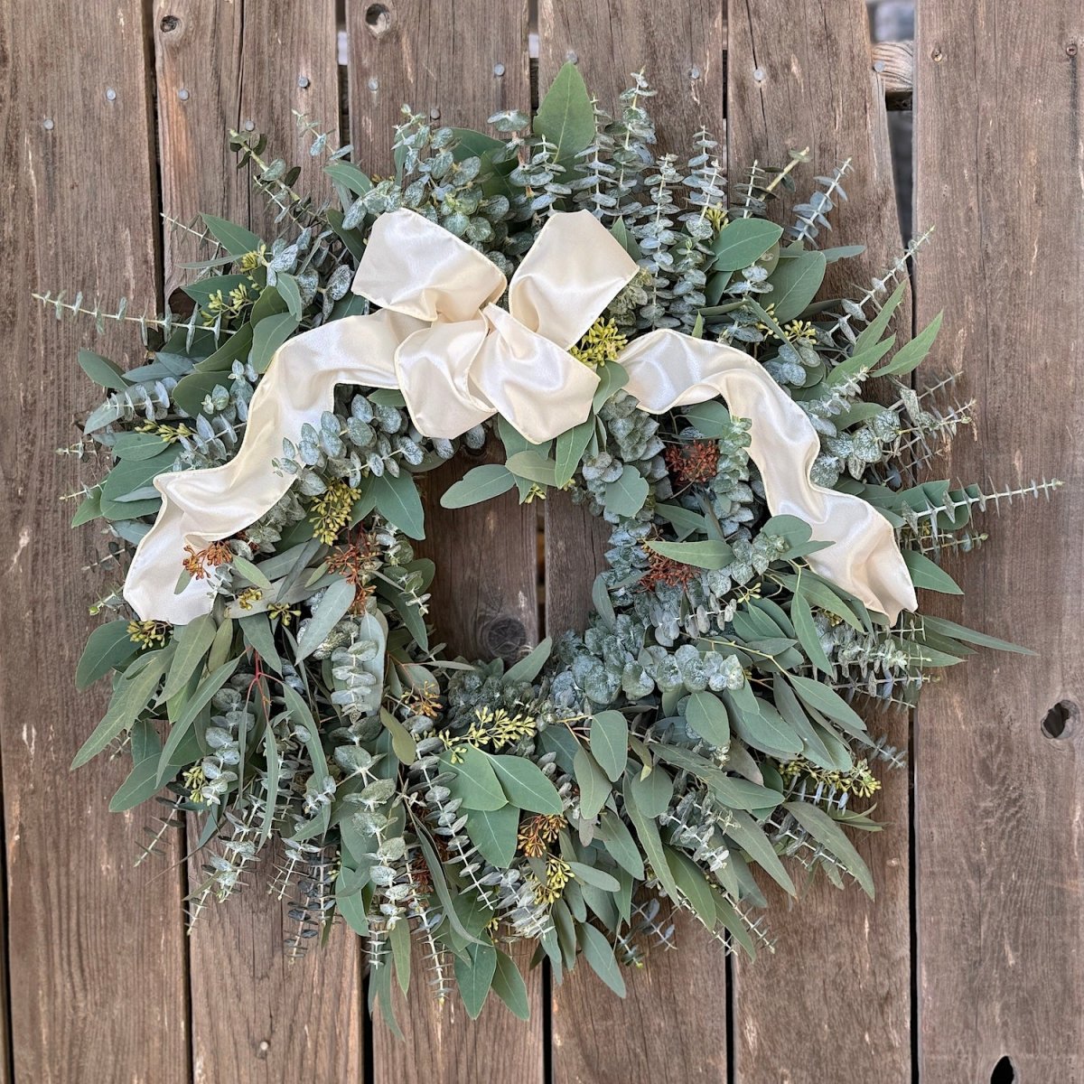 Mixed Eucalyptus Wreath