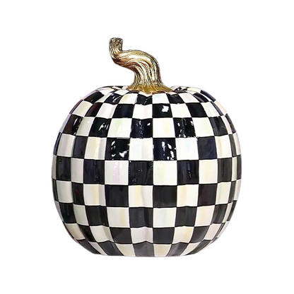【🎉Factory Direct Clearout Sale】MacKenzie- Childs Medium Stripe and Large Check Pumpkins