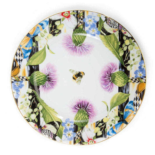 【🎉Factory Direct Clearout Sale】Thistle & Bee Charger by Mackenzie-Childs