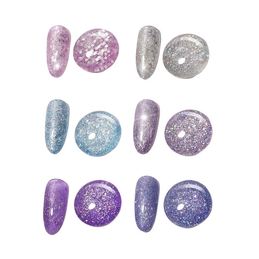 DANZHIHE 12g Ice Crystal Diamond Glitter Gel Polish T4712