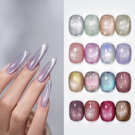 DANZHIHE 12g Stamp Collection Elf Stone Cat Eye Gel Polish T4791