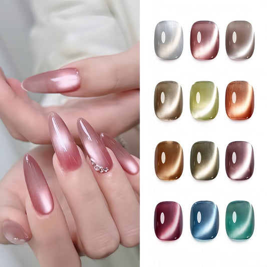 DANZHIHE 12g Glass Moonlight Cat Eye Gel Polish T4842