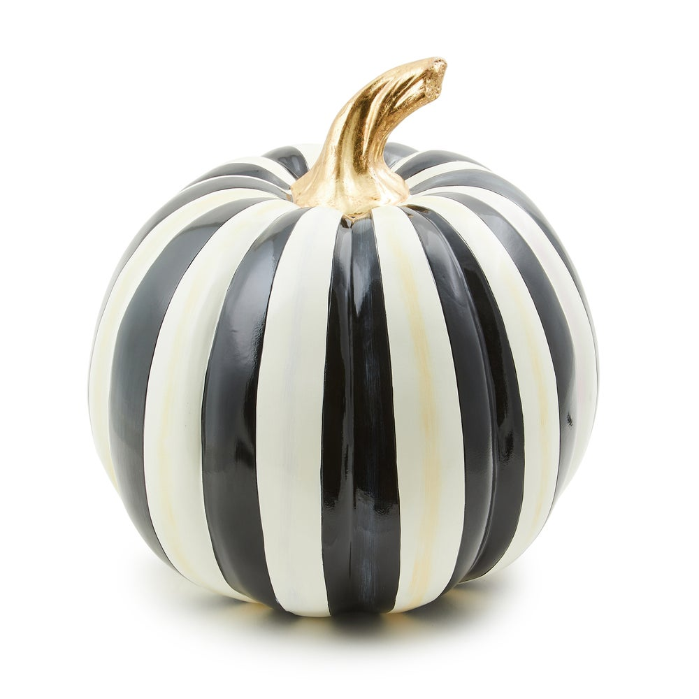 【🎉Factory Direct Clearout Sale】MacKenzie- Childs Medium Stripe and Large Check Pumpkins