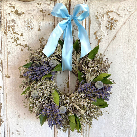 Baby Boy Wreath