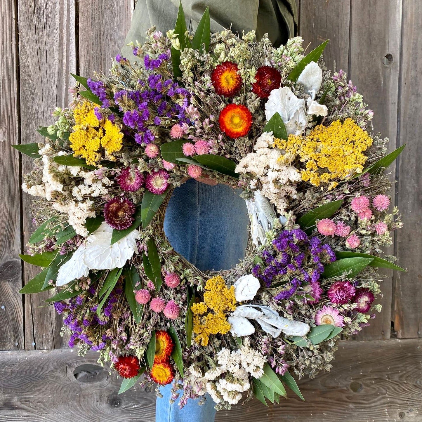 Burst of Flowers Wreath