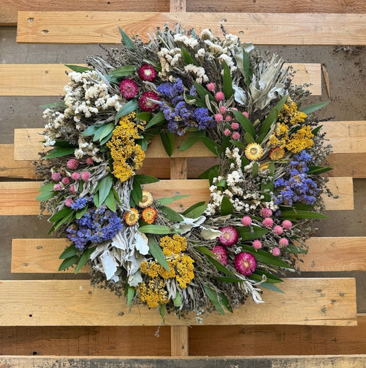 Burst of Flowers Wreath