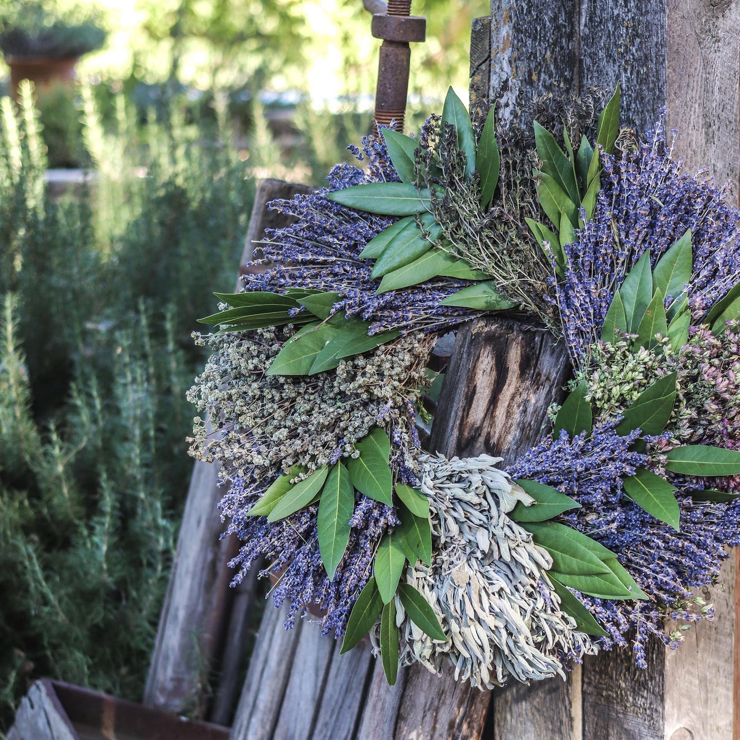 French Herb Wreath