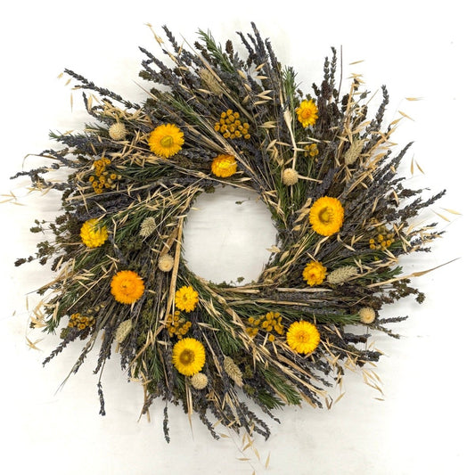 Golden Meadow Wreath
