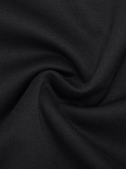 Bluetag Cooling Shapewear One-Shoulder Ruched Bodycon Dress