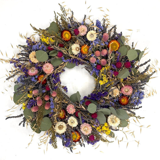 Summer Blooms Wreath